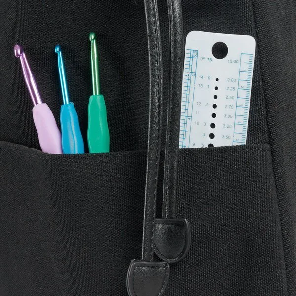 Garen Opbergtas Set van 3 Kleurrijke Haken Organizer Haakpakket met Etui Breitassen en Totes Organizer voor Haaknaalden Breinaalden Andere Accessoires